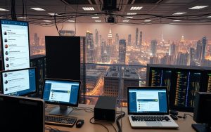 is a system for exchanging messages through a computer network